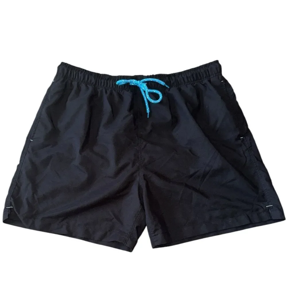 Laguna Swim Shorts Size XXL Lined Elastic Tie Waist Beach Bottom
